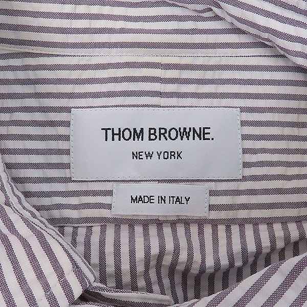THOM BROWNE(�����) MWL301A  �׷��� ��Ʈ������ �þĿ �Ｑ �׷α׷� �Ϲ�� ���� - 2������ [�����νż�����] �̹���5 - ���̺��� �߰���ǰ
