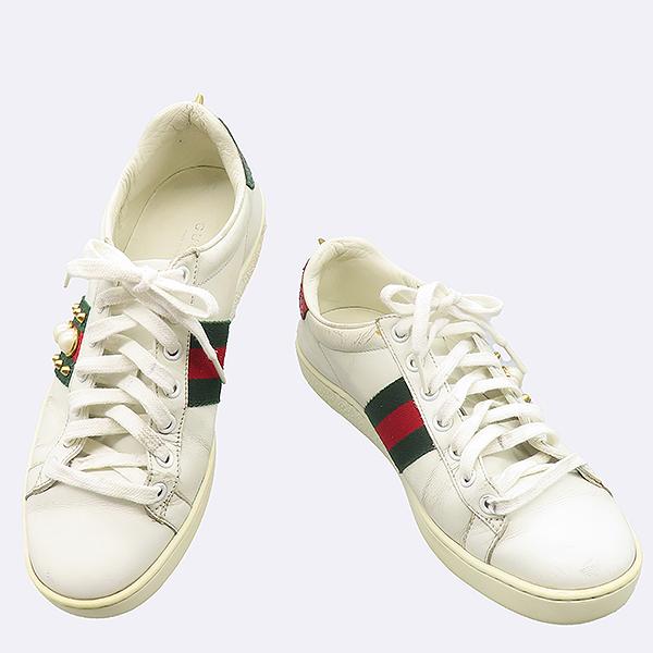 Gucci(����) 431887 ��� ��Ƽġ ���͵� ���� ��� ������ ���̽� ����Ŀ�� - 36�� [�����] �̹���2 - ���̺��� �߰���ǰ