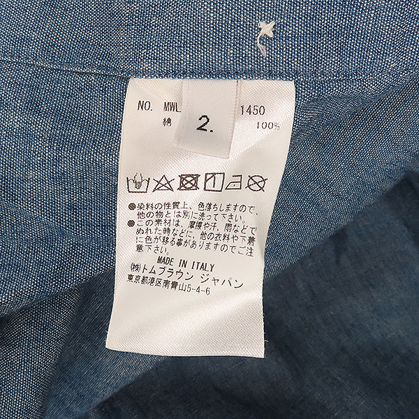 THOM BROWNE(�����) MWL272E ���극�� �缱 ���� ������ ���� - 2������ [�����νż�����] �̹���6 - ���̺��� �߰���ǰ