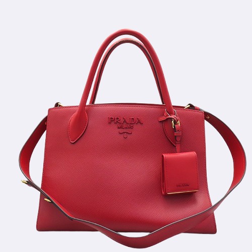 Prada(�����) 1BA155 ���� �÷� ���ǾƳ� ���ũ�� ž�ڵ� ��Ʈ�� + �����Ʈ�� 2WAY [û��������] �̹���2 - ���̺��� �߰���ǰ