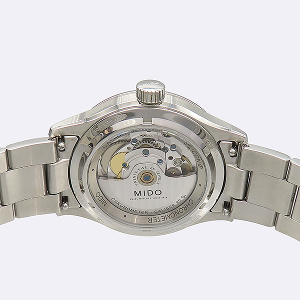 MIDO(�̵�) M038.431.11.097.00 MULTIFORT(��Ƽ��Ʈ) M ũ�γ���� ���� ����Ʈ �����ƽ 42MM ��ƿ ��� ������ �ð� [��������] �̹���4 - ���̺��� �߰���ǰ