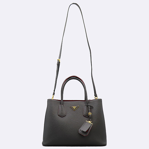 Prada(�����) 1BG775 ���� ���ǾƳ� �ﰢ �ΰ� �κ��� ��Ʈ�� + �����Ʈ�� 2WAY [���ε�������] �̹���3 - ���̺��� �߰���ǰ