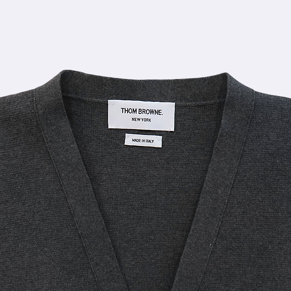 THOM BROWNE(�����) MKC171A �׷��� �ж�� ��Ƽġ ��ư �缱 ���� ������ ����� - 4������ [�λ꼾�Һ���] �̹���2 - ���̺��� �߰���ǰ