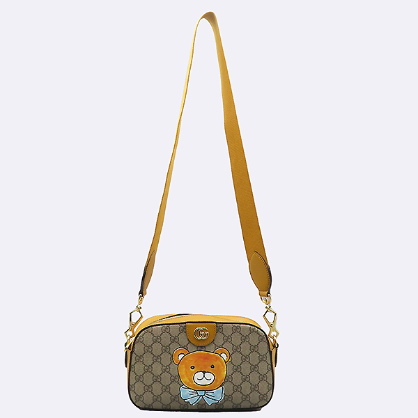 Gucci(����) 574886 ���� X ī�� �ݶ� GG ������ �׵𺣾�  �޽��� ũ�ν��� [�����] �̹���4 - ���̺��� �߰���ǰ