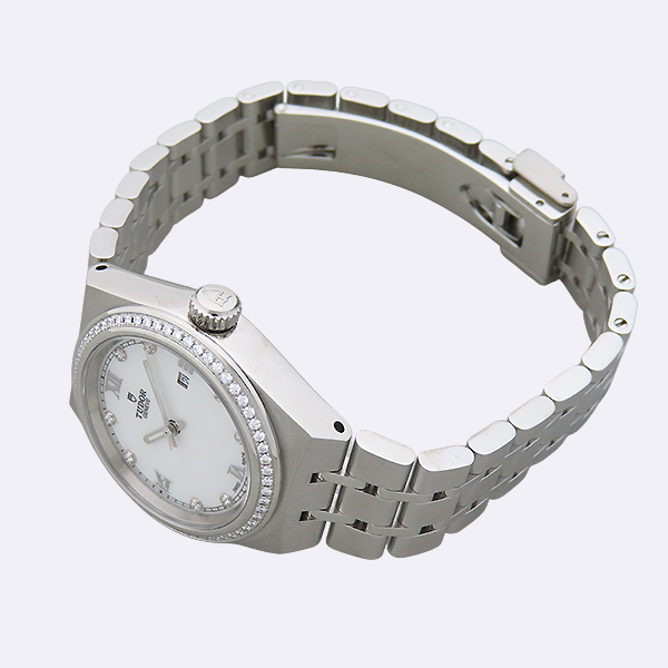 TUDOR(Ʃ��) M28320-0001 ROYAL(�ο�) �ڰ� ���̾� ��ƿ �����ƽ 8����Ʈ ���̾ƺ��� 28MM ������ �ð� [�λ꼾�Һ���] �̹���2 - ���̺��� �߰���ǰ