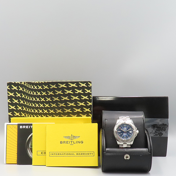 BREITLING(�����Ʋ��) A1738011 COLT ��Ʈ ũ�γ���� 41MM �����ƽ ��ƿ ���� �ð� [��ź�Ե���] �̹���6 - ���̺��� �߰���ǰ