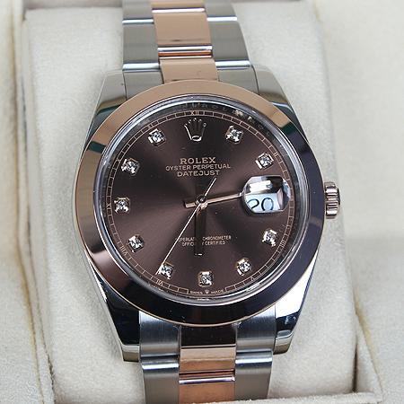 Rolex(�η���) 126301 ��������Ʈ 41MM ���� ���� ��� �޺� 10P ���̾� ������ ��������Ʈ �����ƽ ������ð� (���ֻ���) �̹���3 - ���̺��� �߰���ǰ