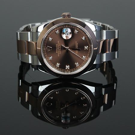 Rolex(�η���) 126301 ��������Ʈ 41MM ���� ���� ��� �޺� 10P ���̾� ������ ��������Ʈ �����ƽ ������ð� (���ֻ���) �̹���4 - ���̺��� �߰���ǰ