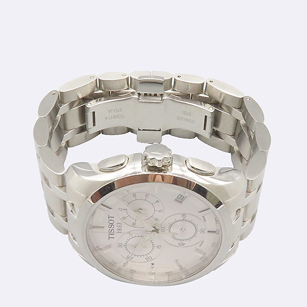 TISSOT(Ƽ��) T035.617.11.031.00 �ٶ߸��� ũ�γ�׷��� ���� ��ƿ ������ �ð� [�ϻ�Ե���] �̹���2 - ���̺��� �߰���ǰ
