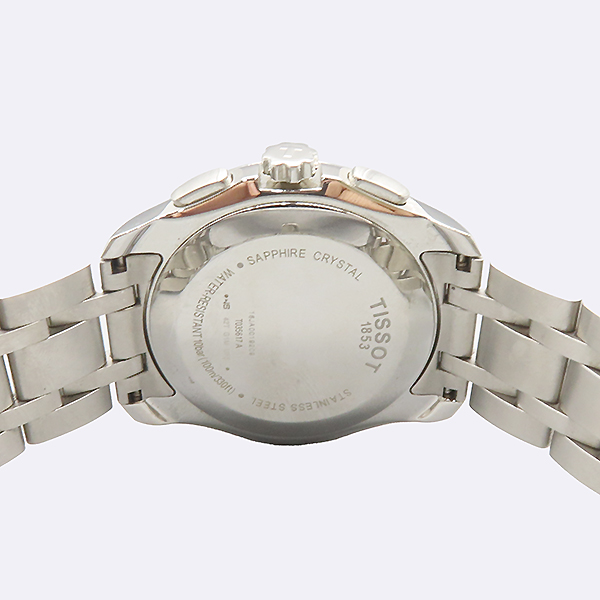 TISSOT(Ƽ��) T035.617.11.031.00 �ٶ߸��� ũ�γ�׷��� ���� ��ƿ ������ �ð� [�ϻ�Ե���] �̹���5 - ���̺��� �߰���ǰ