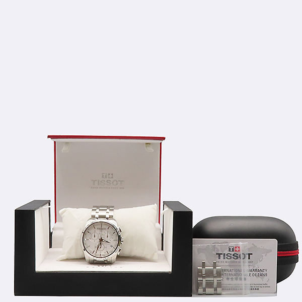 TISSOT(Ƽ��) T035.617.11.031.00 �ٶ߸��� ũ�γ�׷��� ���� ��ƿ ������ �ð� [�ϻ�Ե���] �̹���6 - ���̺��� �߰���ǰ