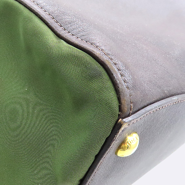 Prada(�����) BL0620 ���� �÷� �׸� �к긯 ȥ�� SAFFIANO TESSUTO (���ǾƳ� �׽���) 2WAY [�λ꼾�Һ���] �̹���5 - ���̺��� �߰���ǰ