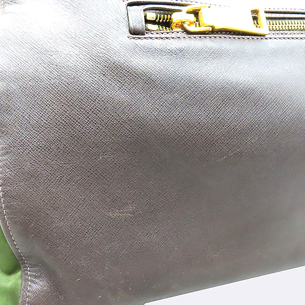 Prada(�����) BL0620 ���� �÷� �׸� �к긯 ȥ�� SAFFIANO TESSUTO (���ǾƳ� �׽���) 2WAY [�λ꼾�Һ���] �̹���6 - ���̺��� �߰���ǰ