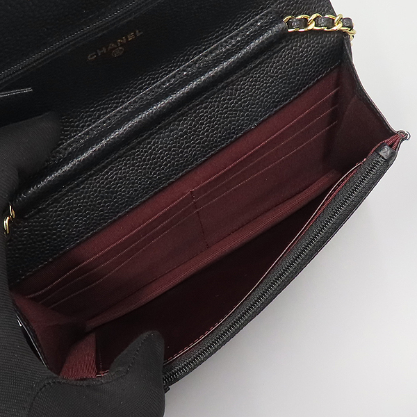 Chanel(����) A33814 ���� ĳ��Ų Ŭ���� WOC ���� �� ü�� ��Ż ���� �ΰ� ü�� ũ�ν��� [��ź�Ե���] �̹���7 - ���̺��� �߰���ǰ