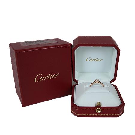 Cartier(��쿡) 18K ��ũ��� 1895 SOLITAIRE �ָ��׾� 0.23CT ���̾� ��� �� ����(9ȣ)(���ֻ���) �̹���2 - ���̺��� �߰���ǰ