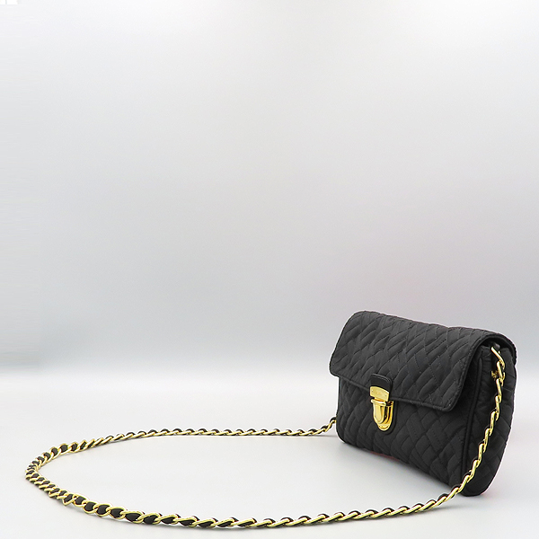 Prada(�����) BP0584 TESSUTO IMPUNTU NERO ���� �к긯 ��Ʈ��� ���� Ŭ��ġ�� ü�� ũ�ν��� [õ�Ƚż�����] �̹���3 - ���̺��� �߰���ǰ