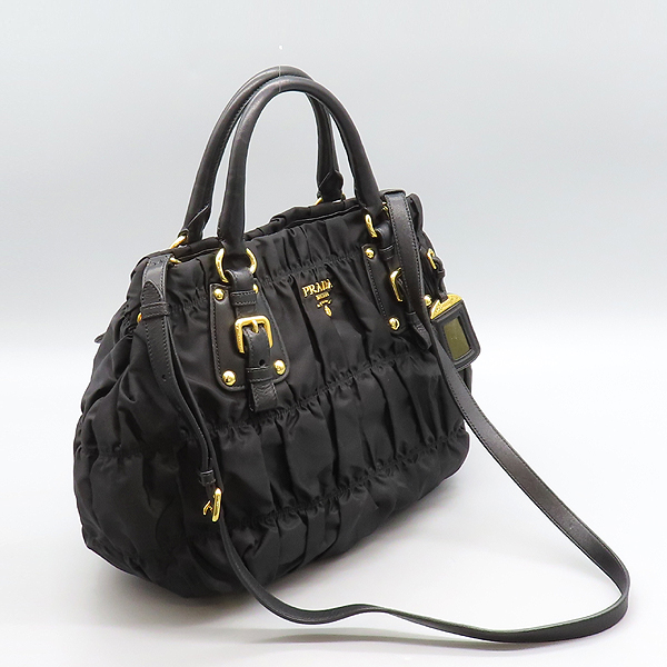 Prada(�����) BN1336 ���� ���Ϸ� ������ ���� �ΰ� ��Ʈ�� + �����Ʈ�� 2-WAY [���̷Ե���] �̹���3 - ���̺��� �߰���ǰ
