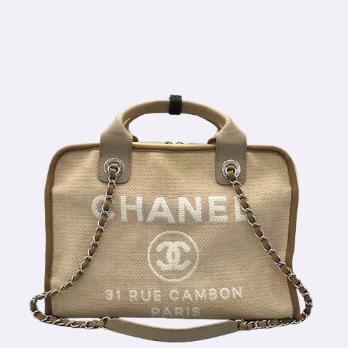 Chanel(����) A92750 31 RUE CAMBON PARIS ������ ĵ���� CC�ΰ� Deauville(����) ���� ��Ʈ�� + ü�ν�Ʈ�� [û��������] �̹���2 - ���̺��� �߰���ǰ