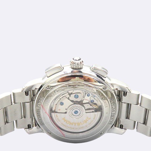 Montblanc(������) 126102 ���̺��� ���̾� ��Ÿ���Ž� ũ�γ�׷��� 43MM �����ƽ ������ �ð� [û��������] �̹���3 - ���̺��� �߰���ǰ