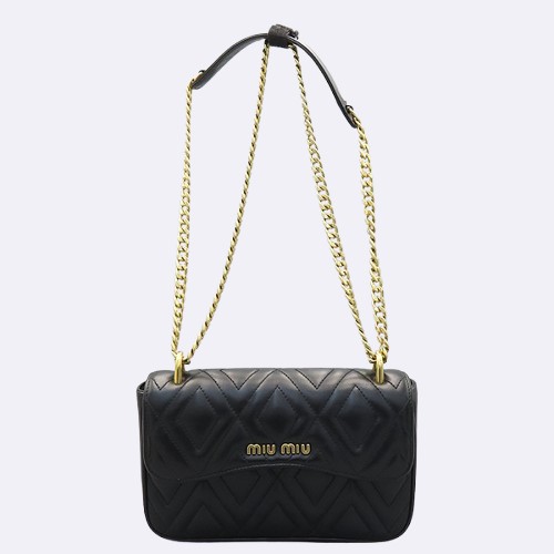 MiuMiu(�̿�̿�) 5BD138 ���� ü�� �÷� ����� �� ũ�ν��� [û��������] �̹���4 - ���̺��� �߰���ǰ