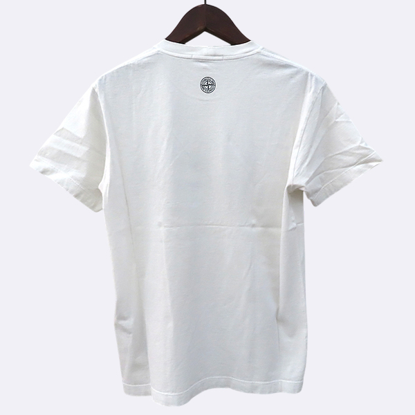 Stone Island(���� ���Ϸ���) 76152NS92 ȭ��Ʈ ��ư Ʈ��ũ�ι̾� �� �ΰ� ���� Ƽ���� - S [��������] �̹���2 - ���̺��� �߰���ǰ