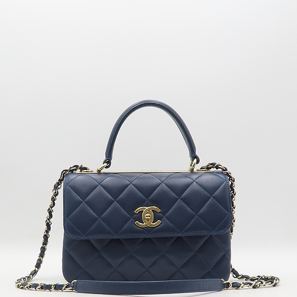 Chanel(����) A92236 ����Ų ���̹� �÷� ���� ��Ʋ�� ����Ż Ʈ���� CC ���� ��Ʈ�� + ü�ν�Ʈ�� 2WAY [�д�������] �̹���2 - ���̺��� �߰���ǰ