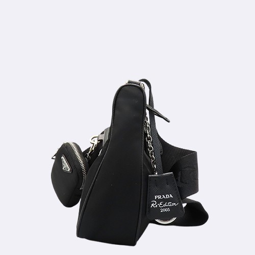 Prada(�����) 1BH204 ������� 2005 ���� �����Ϸ� �� ���ǾƳ� ü�� ����� + ũ�ν� ��Ʈ�� 2WAY [û��������] �̹���3 - ���̺��� �߰���ǰ