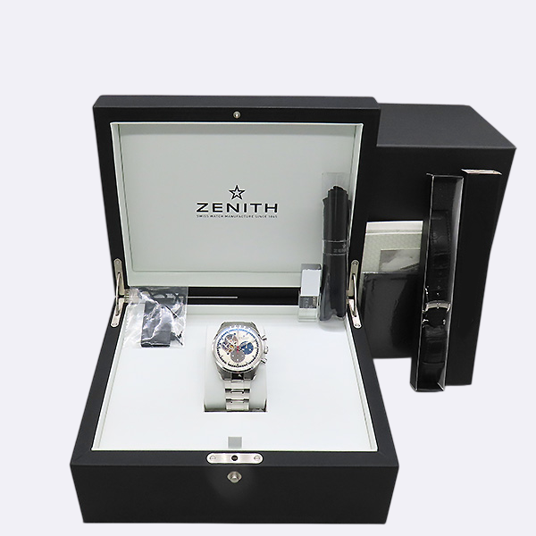 ZENITH(���Ͻ�) 03.2040.4061 Primero(�������޷�) ũ�γ븶���� �����ƽ ��ƿ��� ������ �ð� [�λ꼾�Һ���] �̹���7 - ���̺��� �߰���ǰ