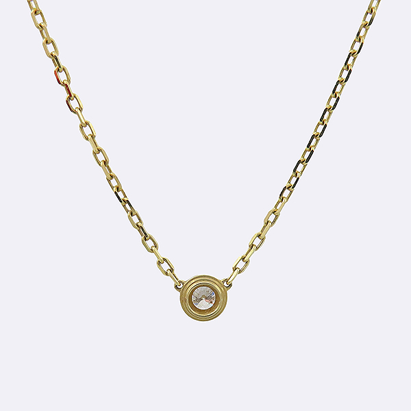 Cartier(��쿡) B7215800  18K  ���ο� ��� �ٹ��� ���Ʈ �긱����Ʈ �� 1����Ʈ ���̾Ƹ�� ����(small) ü�� ����� [��������] �̹���3 - ���̺��� �߰���ǰ