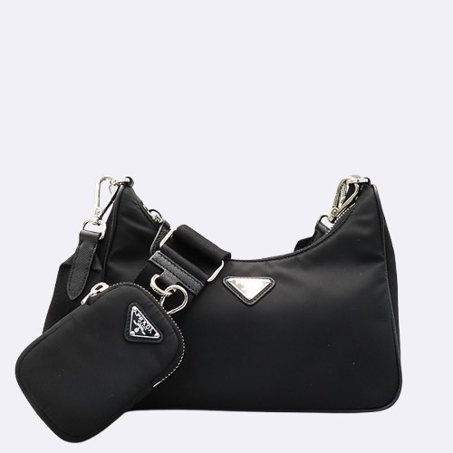 Prada(�����) 1BH204 ������� 2005 ���� �����Ϸ� �� ���ǾƳ� ü�� ����� + ũ�ν� ��Ʈ�� 2WAY [û��������] �̹���2 - ���̺��� �߰���ǰ