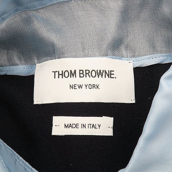 THOM BROWNE(�����) FKA435A Y1014 ���̺��÷� ���� ���̾�� ���� Ÿ�� ������Ʈ  - 40 [��������] �̹���4 - ���̺��� �߰���ǰ