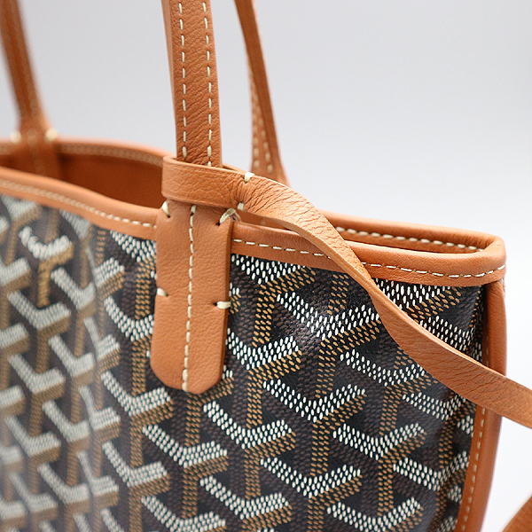 GOYARD(���ߵ�) ANJCROMINCG03TY01P ���� & ź �÷� PVC ���� ANJOU MINI ��� ����� + �����Ŀ�ġ [�뱸��������] �̹���5 - ���̺��� �߰���ǰ