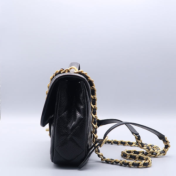 Chanel(����) AS5347 ���� ĳ��� �׷��ε� ���̴� ī�� ��Ų ž�ڵ� ü�� ��Ʈ�� + ü�ν�Ʈ�� ���� 2WAY [����������] �̹���3 - ���̺��� �߰���ǰ