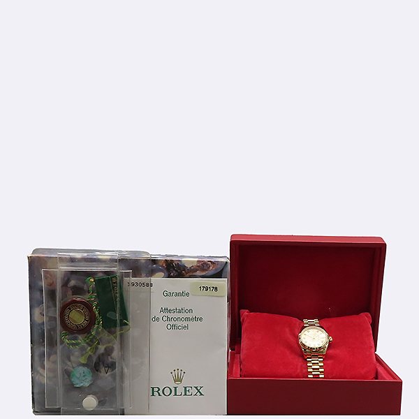 Rolex(�η���) 179178 ��������Ʈ 18K ���ο� ��� ���� 10 ����Ʈ ���̾� ������ �ð� - 16CM [�ϻ�Ե���] �̹���6 - ���̺��� �߰���ǰ