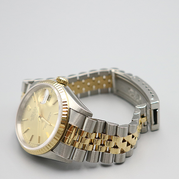 Rolex(�η���) 16233 DATEJUST(��������Ʈ) �� �ε��� 36mm 18K �޺� �����ƽ ������ �ð� [�뱸��������] �̹���2 - ���̺��� �߰���ǰ