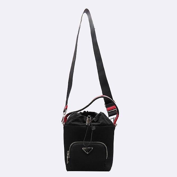 Prada(�����) 1BE026 �׼��� ���� �ﰢ �ΰ� ��� ��Ŷ ��Ʈ�� + ��Ʈ�� [��������] �̹���4 - ���̺��� �߰���ǰ