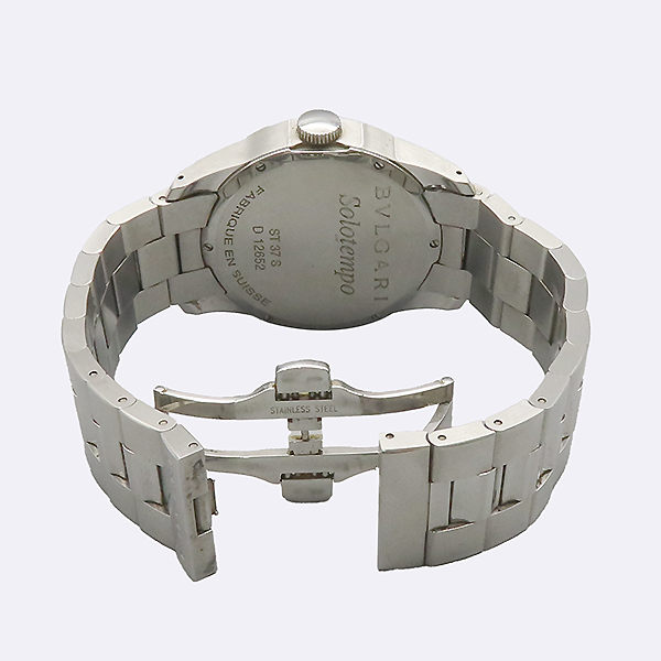 Bvlgari(�Ұ���) ST37S SOLOTEMPO �ַ����� ���� ���̾� ������ ���� ��ƿ �ð� [�ϻ�Ե���] �̹���4 - ���̺��� �߰���ǰ