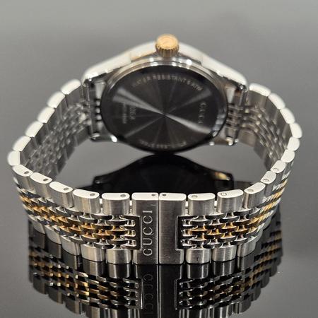 Gucci(����) YA126410 GŸ�Ӹ��� ������ �޺� ��ƿ 38MM �����ð� (���ַԵ���) �̹���4 - ���̺��� �߰���ǰ