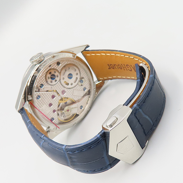 Tag Heuer(�±�ȣ�̾�) WV3010 CARRERA ī���� ���� ������ Į���� 1 �Ŵ��� ���ε� 43MM ��ƿ ���׹�� ���� �ð� [��ź�Ե���] �̹���3 - ���̺��� �߰���ǰ