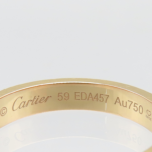 Cartier(��쿡) B4098059 18K ��ũ��� C �� ��쿡 4mm �α׷��̺� ���� ��� ���� [���̷Ե���] �̹���5 - ���̺��� �߰���ǰ