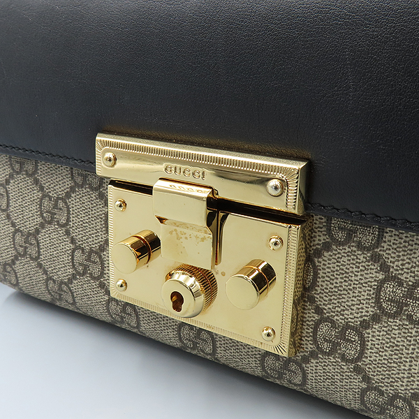 Gucci(����) 409487 GG�ΰ� ������ ĵ���� Padlock �е�� ���� ������  ü�� ��� �� ũ�ν��� [�ϳ��̻���] �̹���5 - ���̺��� �߰���ǰ