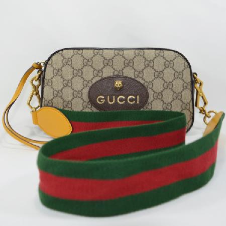 Gucci(����) 476466 GG �ΰ� ������ ĵ������ �׿� ��Ƽ�� �޽��� ũ�ν��� �̹���2 - ���̺��� �߰���ǰ