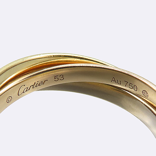 Cartier(��쿡) B4235153 18K ��� ��� Ʈ����Ƽ ���� 2.5MM ���� - 13ȣ [��������] �̹���3 - ���̺��� �߰���ǰ