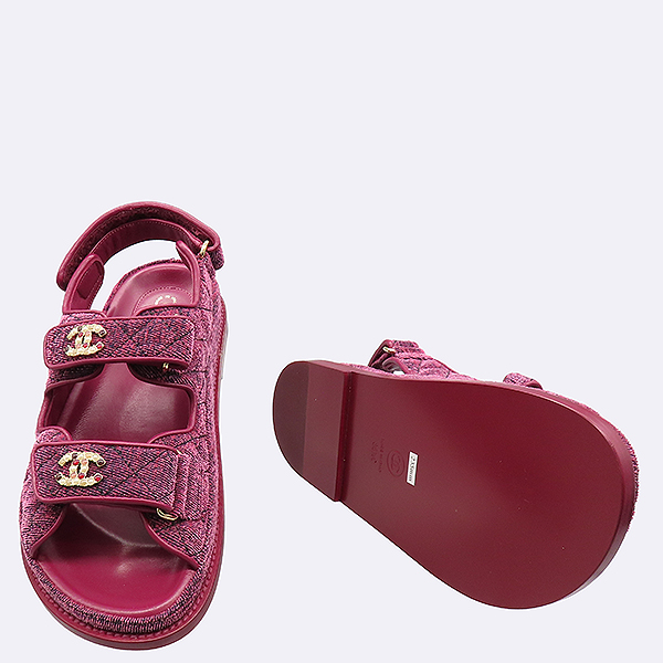 (�̻��) Chanel(����) G35927 ���� ��Ƽ �÷� Ʈ���� ��ũ�� ���� [��������] �̹���2 - ���̺��� �߰���ǰ