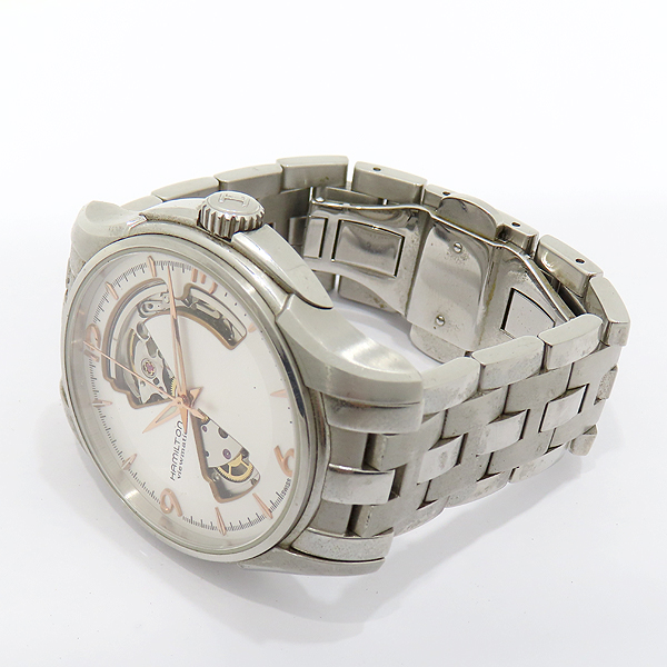 HAMILTON(�ع���) H32565155 JAZZMASTER OPEN HEART(������Ʈ) �ý���� �����ƽ ��ƿ��� ������ �ð� [��õ��] �̹���2 - ���̺��� �߰���ǰ