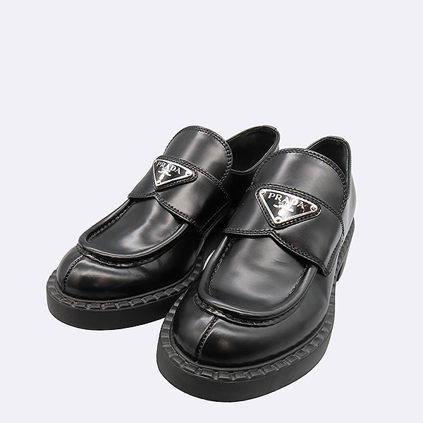 Prada(�����) 1D246M ���� ���ݸ� �귯�õ� ���� �ﰢ�ΰ� ������ ���� - 225MM [��������] �̹���5 - ���̺��� �߰���ǰ