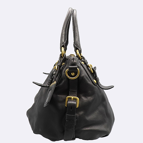 Prada(�����) BR4281 SOFTCALF NERO ����Ʈ ī����Ų ���� ����ΰ� ��Ʈ�� + �����Ʈ�� 2WAY [��������] �̹���3 - ���̺��� �߰���ǰ