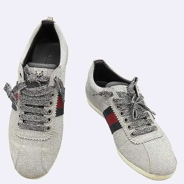 Gucci(����) 419544 �ǹ��÷� �۸��� WEB �Ｑ ��Ƽġ ���͵� ������ ����Ŀ�� - 235MM [��������] �̹���2 - ���̺��� �߰���ǰ