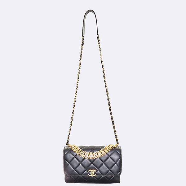 Chanel(����) AS3241 ���� ����Ų ��Ƹ��� ��� ��Ż ���� ü�� ��Ʈ�� + ũ�ν���Ʈ�� [��������] �̹���4 - ���̺��� �߰���ǰ