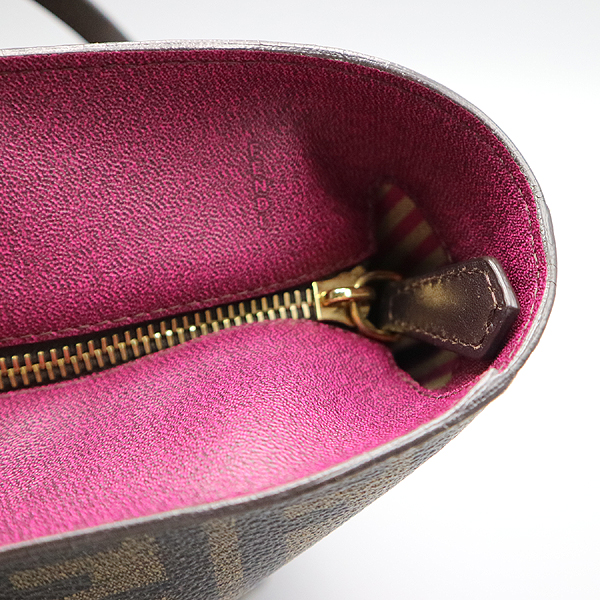 Fendi(���) 8BH198 ���� ZUCCA ��ī �ΰ� PVC ĵ���� ���� ����� [�뱸��������] �̹���5 - ���̺��� �߰���ǰ